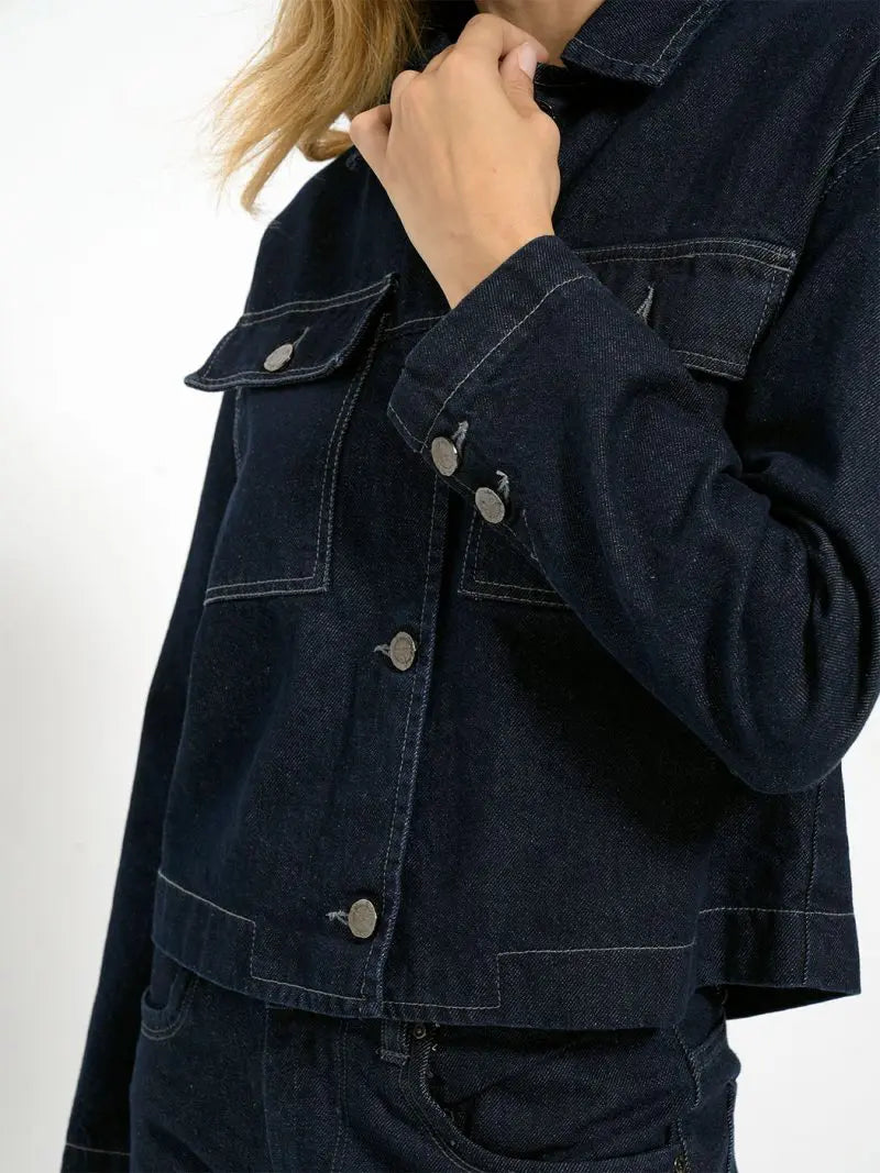 Σακάκι jean over - L
