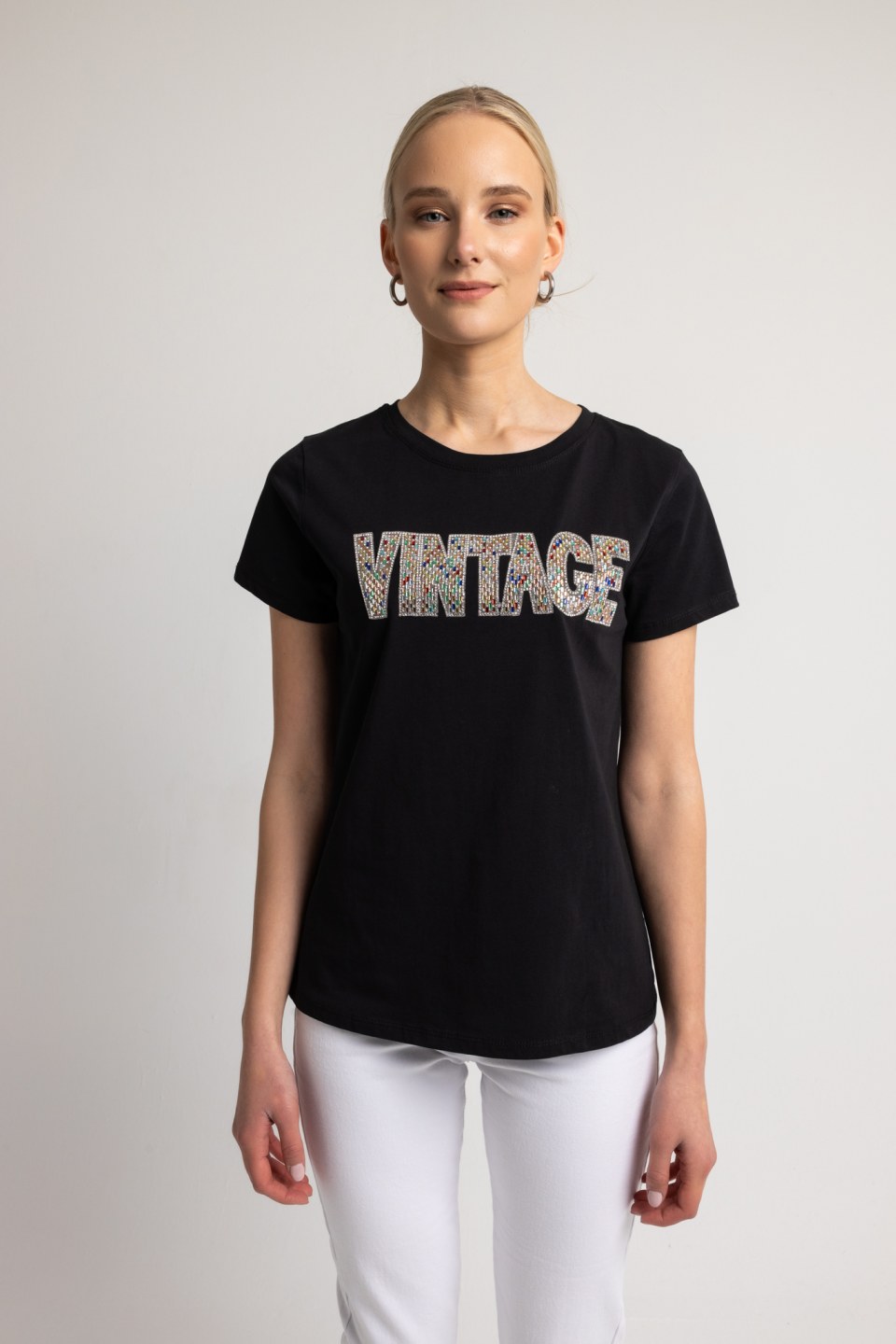 Tshirt Vintage μαύρο - 1