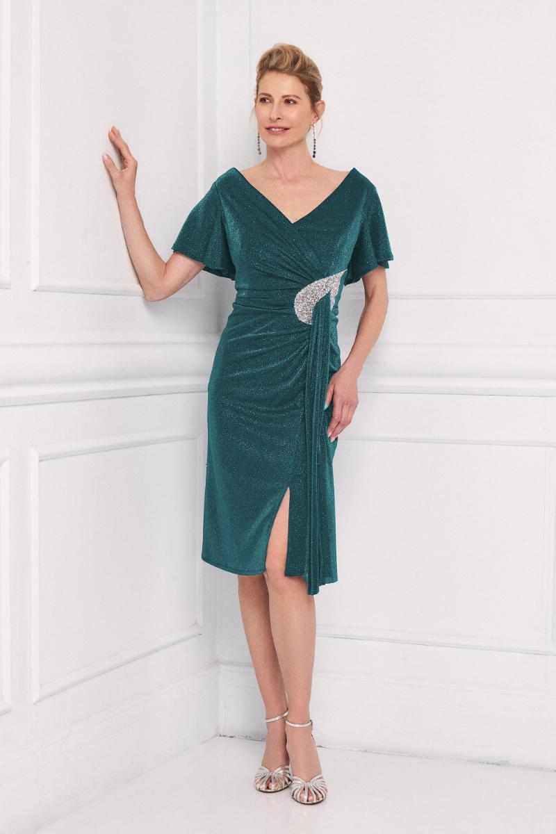 Φόρεμα midi lurex MIKAEL - 14