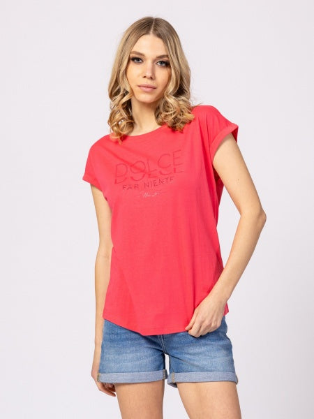 T-shirt coral - XS