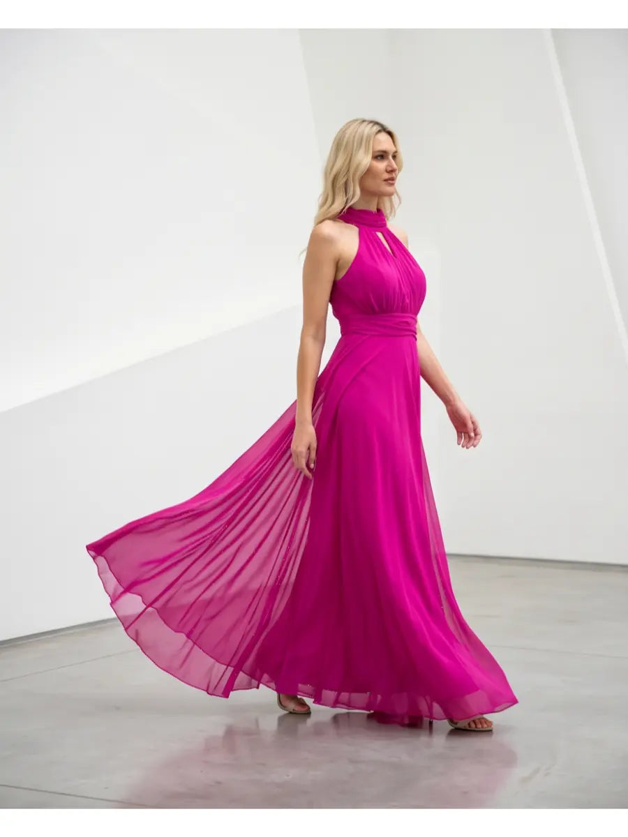 Φόρεμα maxi magenta - 14