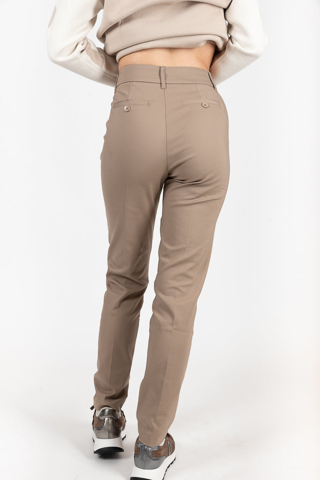 Παντελόνι office look μπεζ - 42