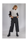 Παντελόνι jean crop - XS