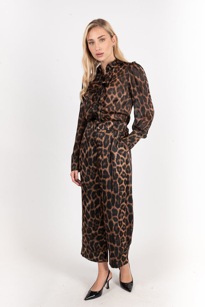 Παντελόνι animal print - S
