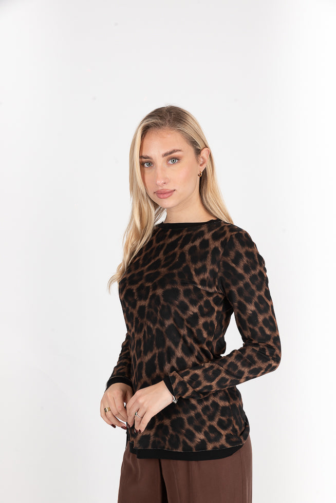Μπλούζα animal print FGL - XL