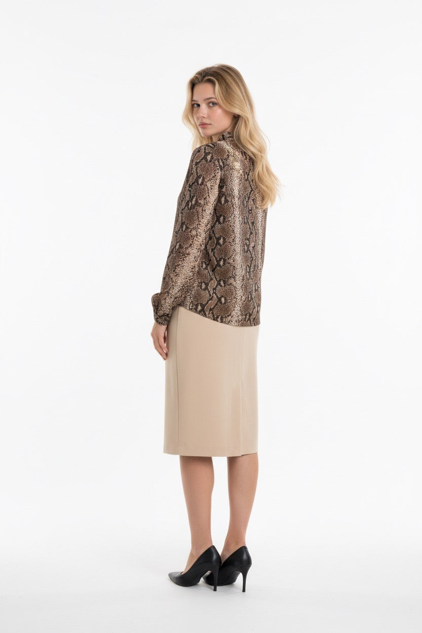 Μπλούζα animal print - 52