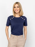 Tshirt μπλέ - S