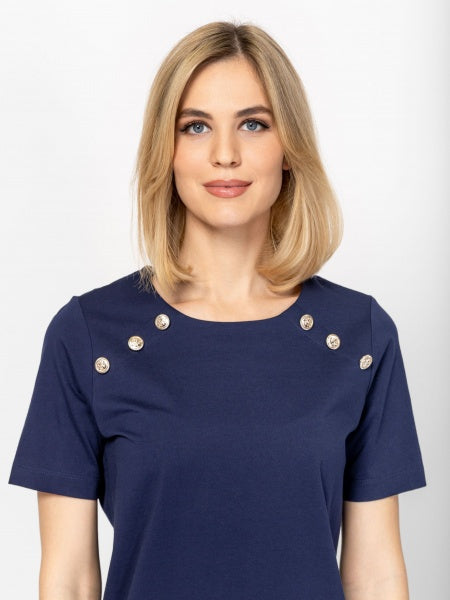 Tshirt μπλέ - S