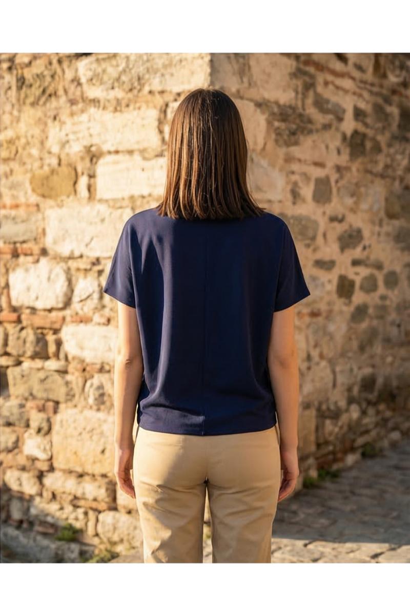 Tshirt μπλέ - L