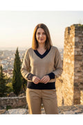 Μπλούζα V-neck Albertini - 2XL