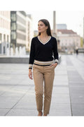 Μπλούζα V-neck Albertini - M