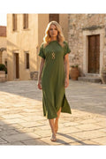 Φόρεμα olive Siderati - 2XL