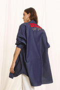 Πουκαμίσα jean oversize FIGARO - S