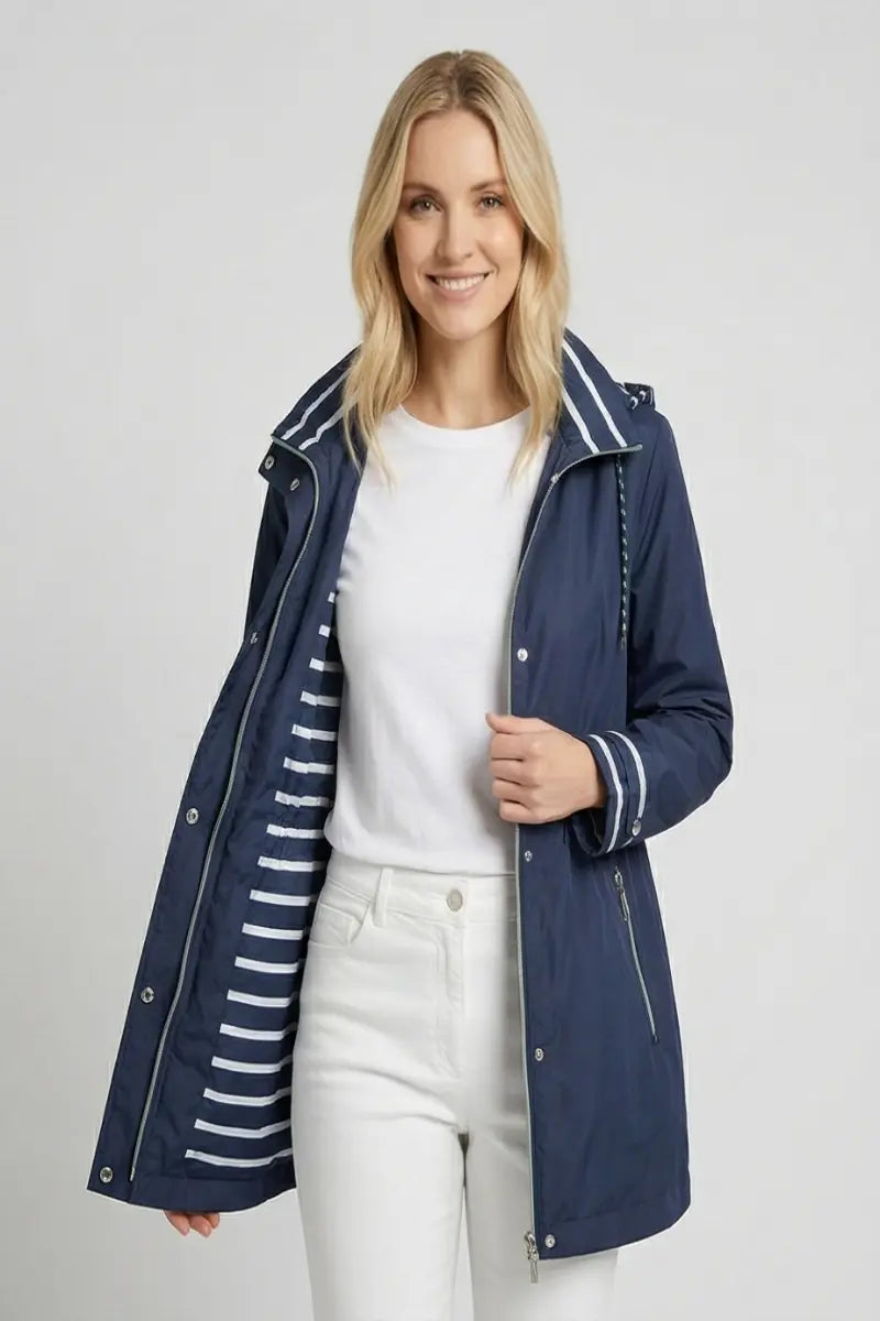 Jacket  δύο όψεων blue navy - 44