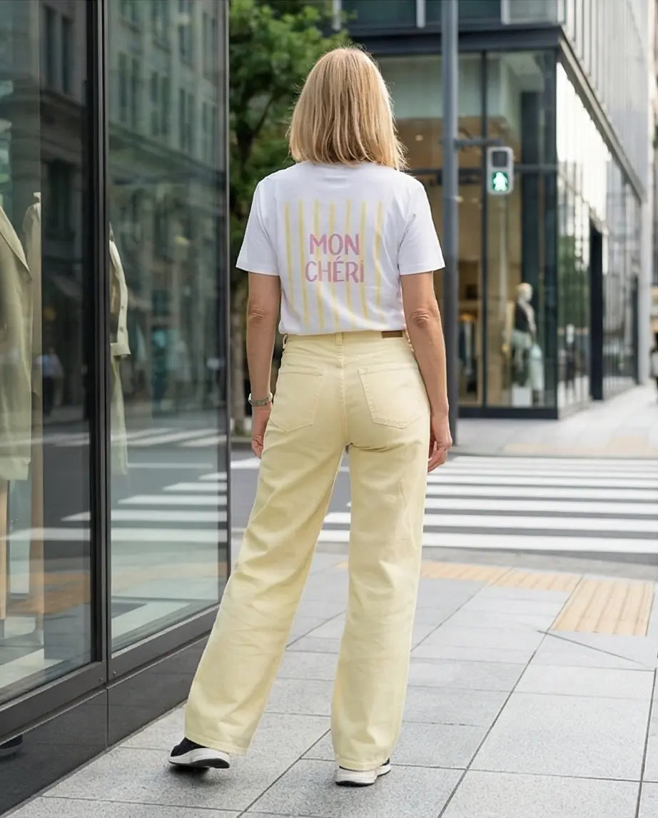 Παντελόνι butter yellow - 36