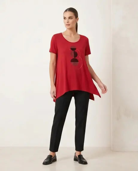 Μπλούζα κόκκινη ALBERTINI - M