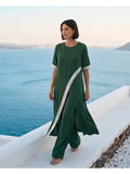 Σετ παντελόνα τουνίκ olive - M