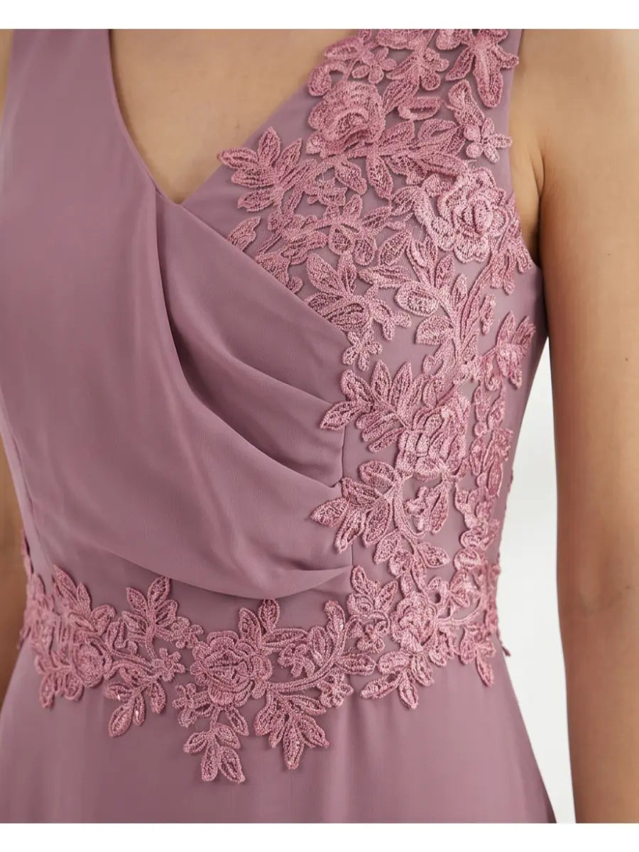 Φόρεμα maxi dusty pink - 16