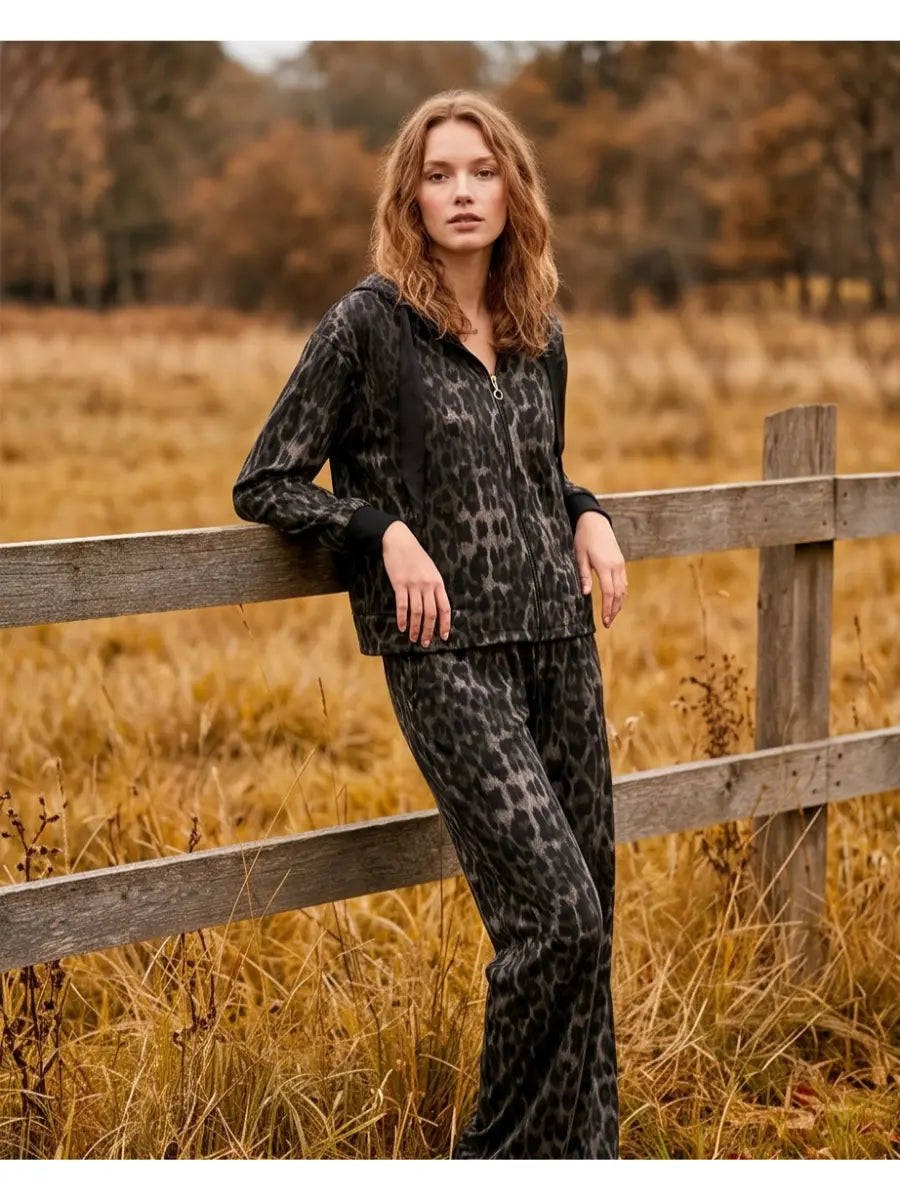Σετ φόρμας animal print - S