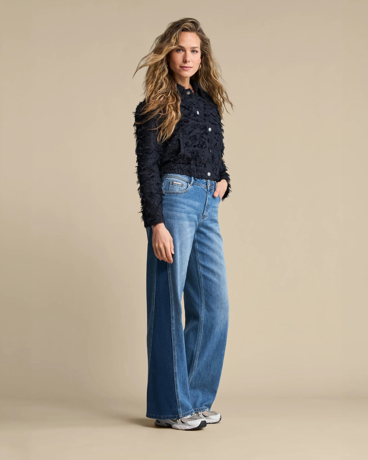 Denim wide legs - 40