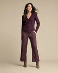Denim Burgundy - 34