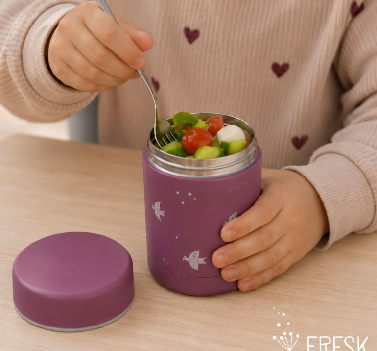 Fresk Θερμός από ανοξείδωτο ατσάλι φαγητού 300ml - Swallow FR-FD100-15