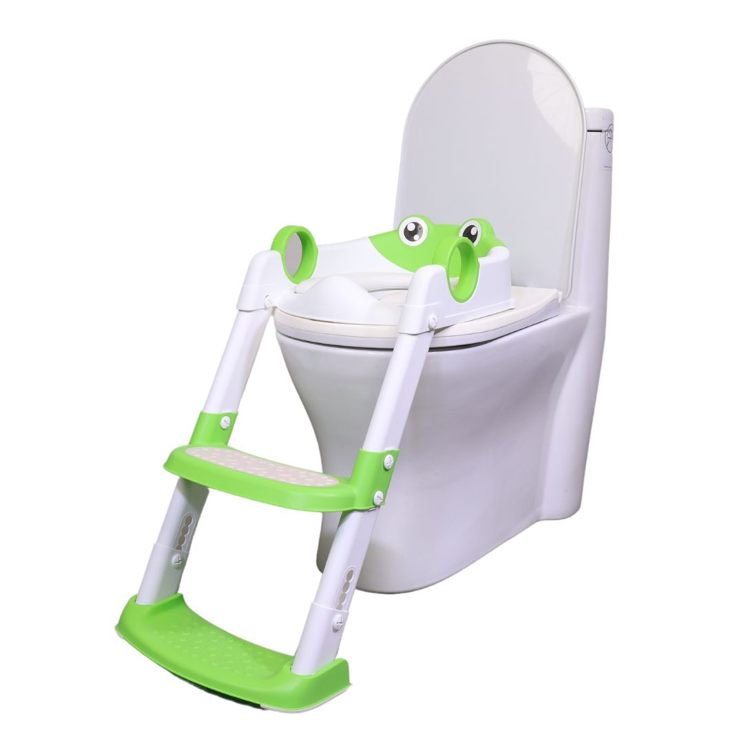 Babywise Εκπαιδευτική Σκαλιέρα Τουαλέτας – Green Frog BW033