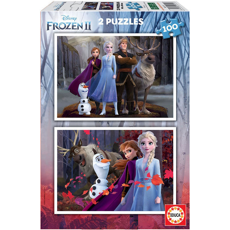 Educa Παιδικό Puzzle Frozen 2 2x100 κομμάτια