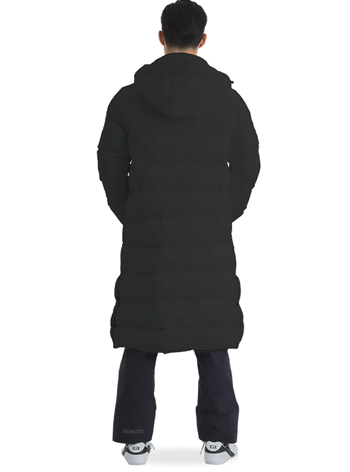 Μακρύ Μπουφάν Daedo Μαύρο – Daedo Full Body Jacket Black Puffer