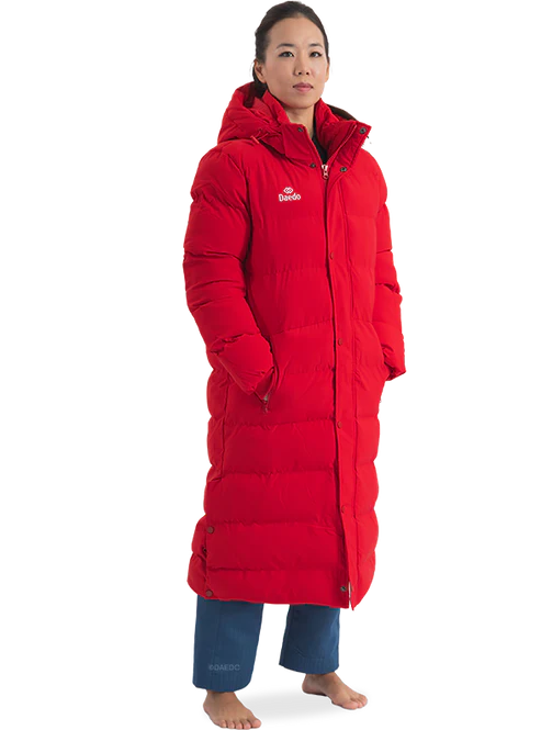Μακρύ Μπουφάν Daedo Κόκκινο – Daedo Full Body Jacket Red Puffer