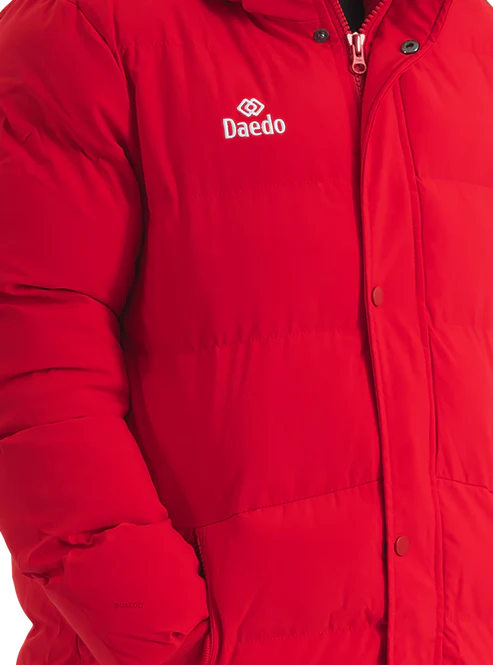 Μακρύ Μπουφάν Daedo Κόκκινο – Daedo Full Body Jacket Red Puffer
