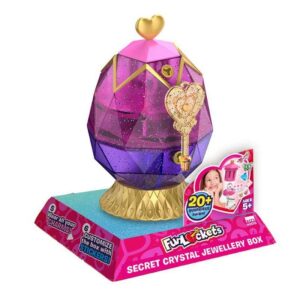 Funlockets Κρυστάλλινη Μυστική Κοσμηματοθήκη Αυγό με Εκπλήξεις (KD021220)