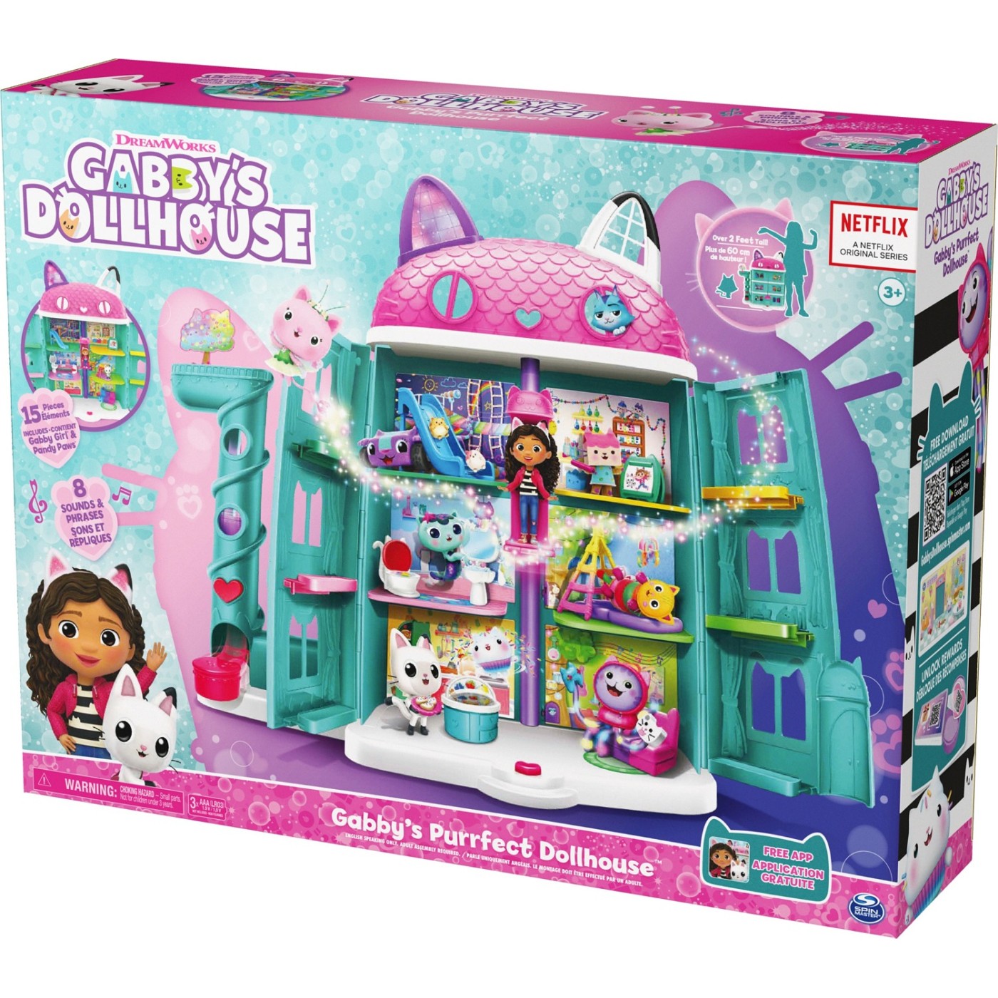 Spin Master Gabby s Dollhouse Gabby s Purrfect Dollhouse