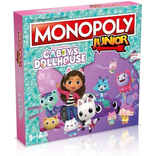 winning moves Gabbys Dollhouse Monopoly – Junior Gabby’s Dollhouse Επιτραπέζιο (Ελληνική Γλώσσα) (WM04157) 099798