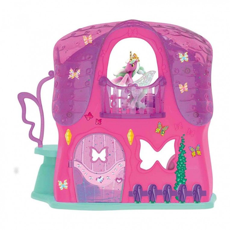 Galupy Unicorn Butterfly Mariposa House σετ παιχνιδιού με φιγούρα μονόκερου και αξεσουάρ