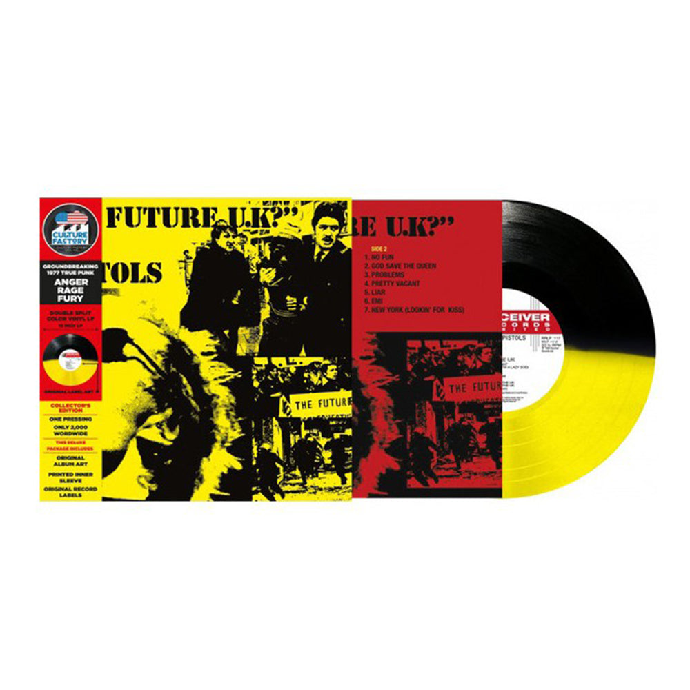 "No Future U.K?" (Yellow & Black Vinyl)