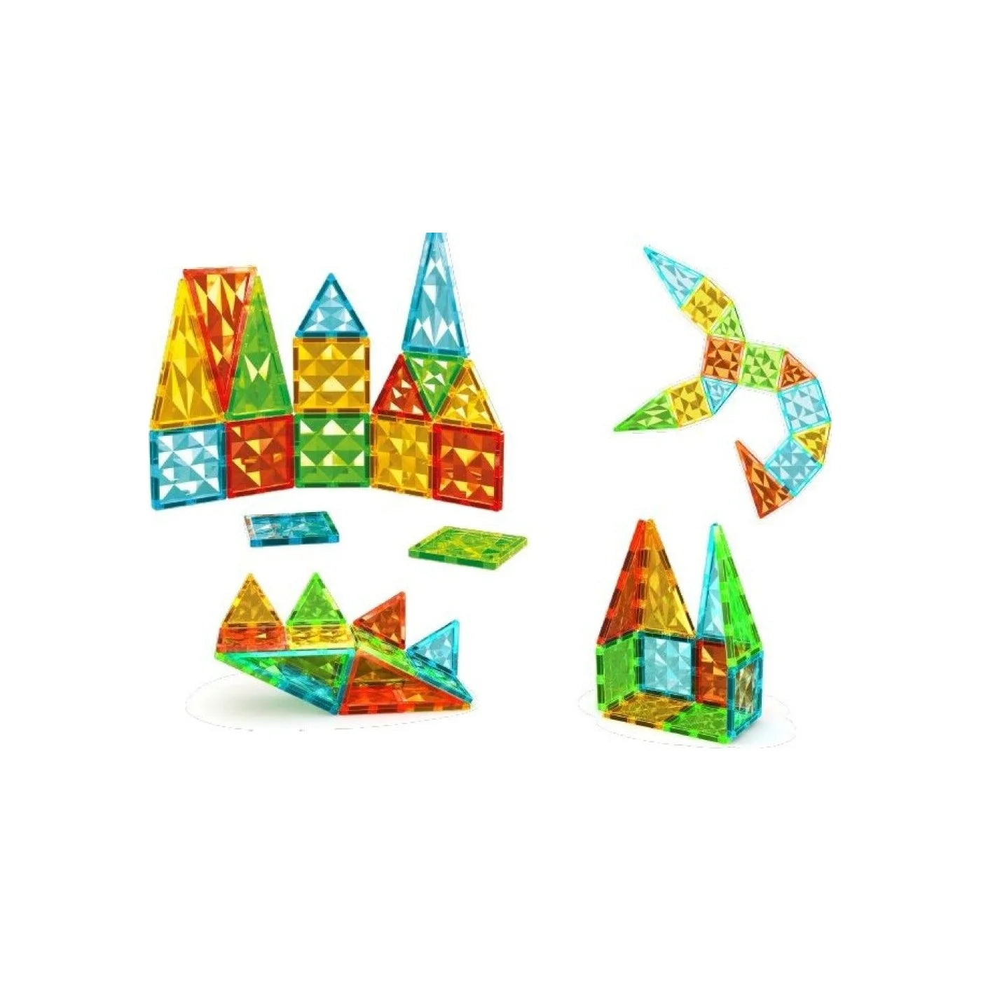 Geomag Magnetic Tiles Gems 16pcs. (PF.224.100.00)