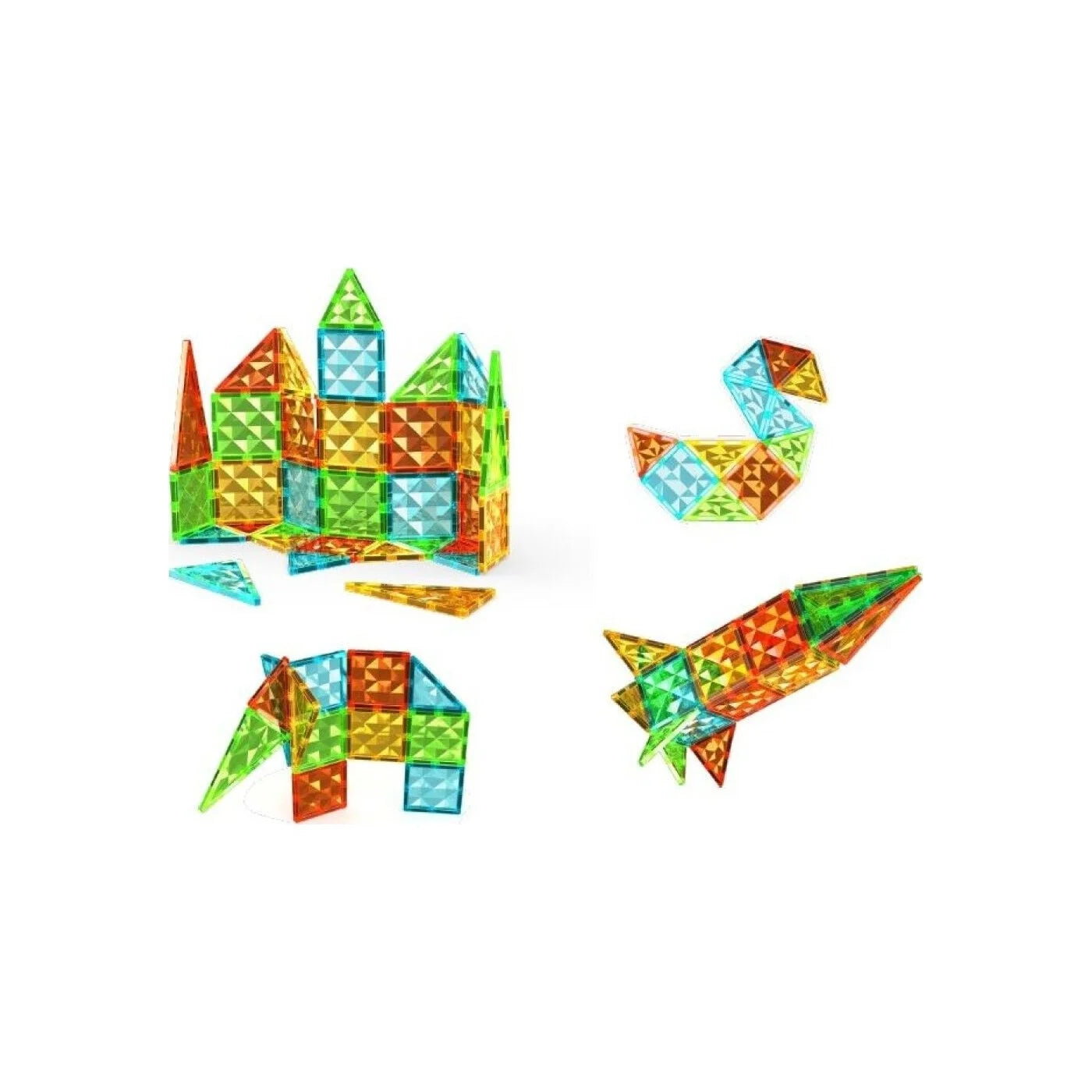 Geomag Magnetic Tiles Gems 32pcs. (PF.224.101.00)