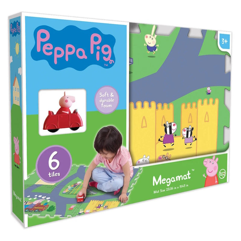 Giochi Preziosi Αφρώδες Παιδικό Παζλ Δαπέδου Peppa με Δρόμους 6τμχ