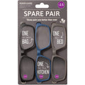 ΓΥΑΛΙΑ ΠΡΕΣΒΥΩΠΙΑΣ ΣΕΤ 3ΤΕΜ IF SPARE PAIR +2,5 μπλε, γκρι, μαύρο