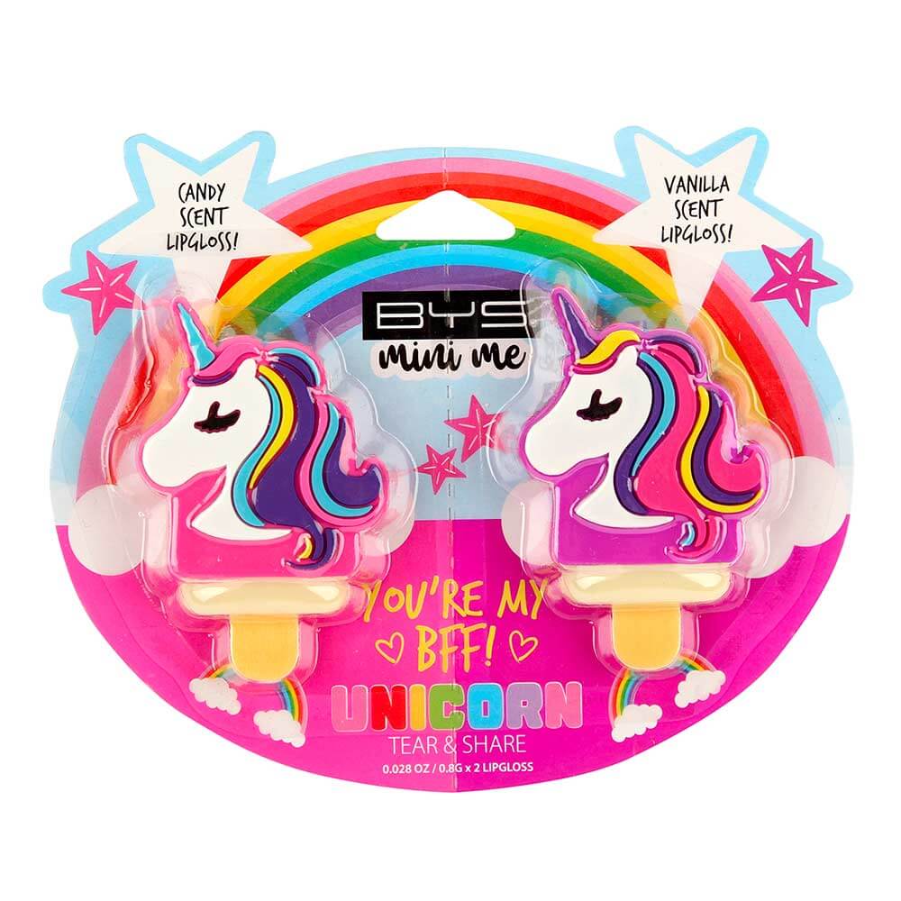 YOU'RE MY BFF - Lip Gloss x2 -Unicorn- Με Άρωμα | Mini Me