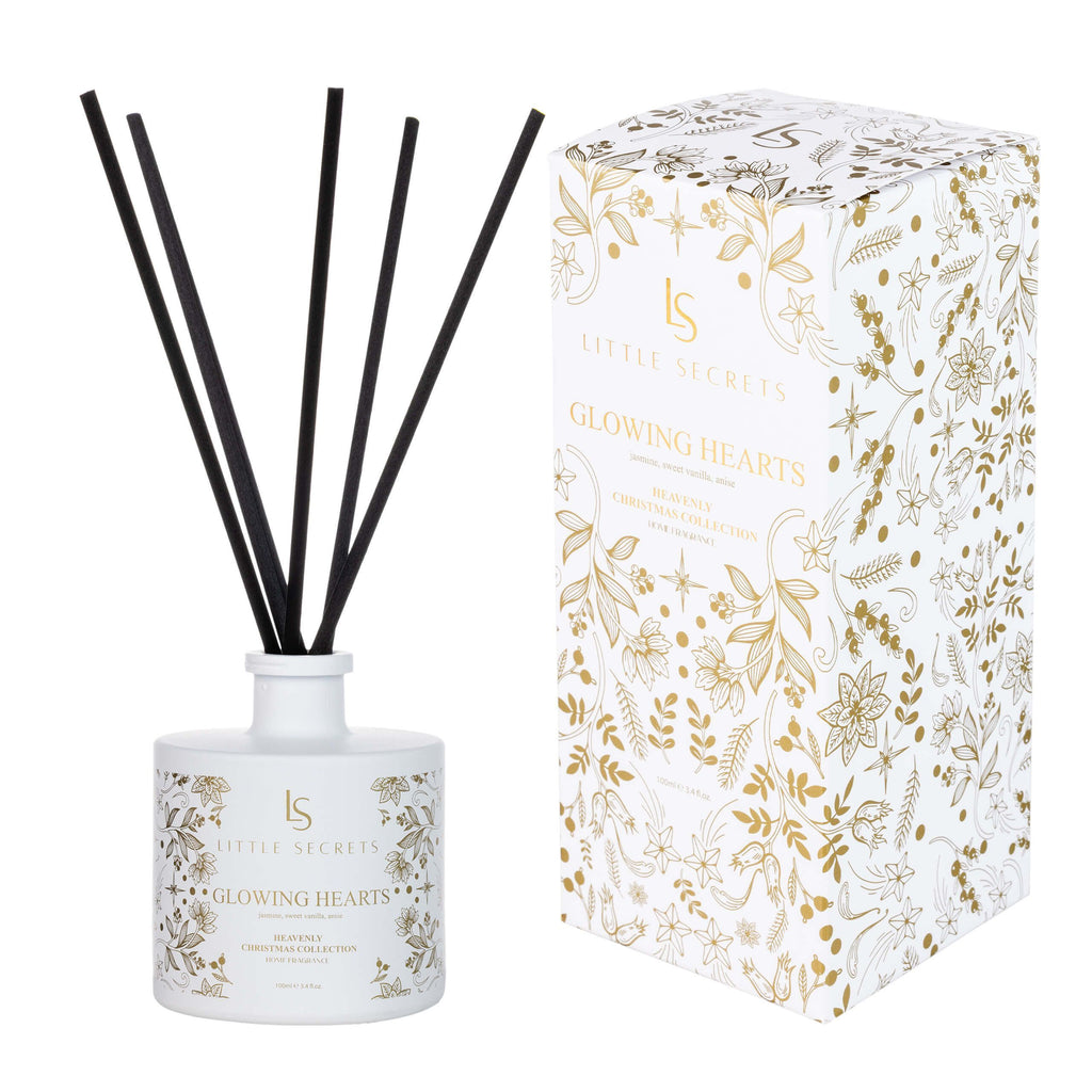 Glowing Hearts Heavenly Home Diffuser 100ml | Little Secrets