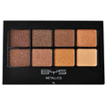 Eyeshadow Palette x8 Metallic Browns | BYS