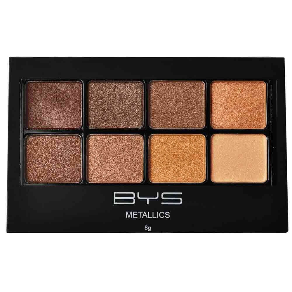 Eyeshadow Palette x8 Metallic Browns | BYS