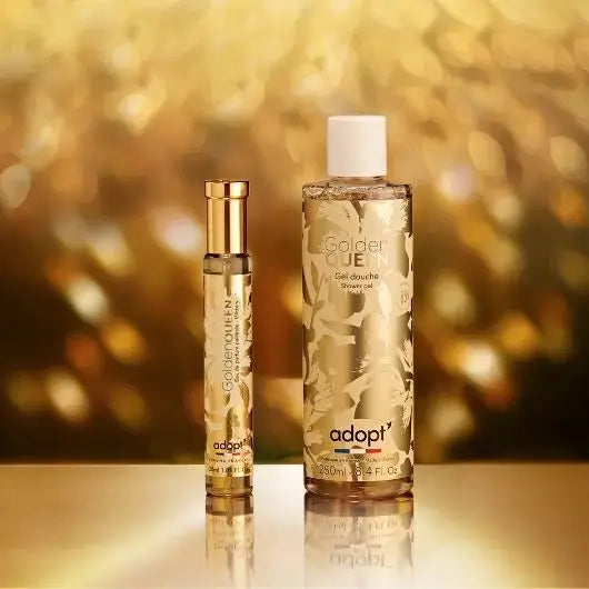 Golden Queen Flower Gift Box Eau De Parfum 30ml - Shower Gel | Adopt