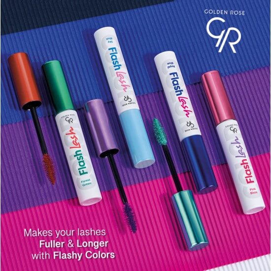 Flash Lash Colored Mascara | Golden Rose