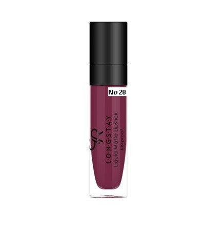 Golden Rose Longstay Liquid Matte Lipstick Kissproof - Lip Gloss 28 Golden Rose