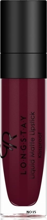 Golden Rose Longstay Liquid Matte Lipstick Kissproof - Lip Gloss 15 Golden Rose