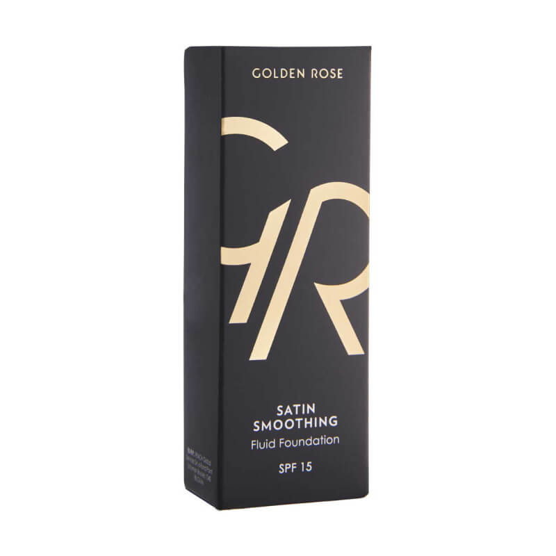 Satin Smoothing Fluid Foundation SPF15 μακράς διάρκειας | Golden Rose