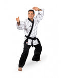 KA 1209 ΣΤΟΛΗ HAPKIDO GRAND MASTER ΜΕ ΛΕΥΚΟ ΣΑΚΑΚΙ